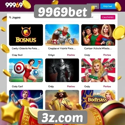 Análise das opções de jogos disponíveis no 9969bet